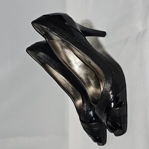 Worthington Black Heels Shoes Women's Size 8 1/2